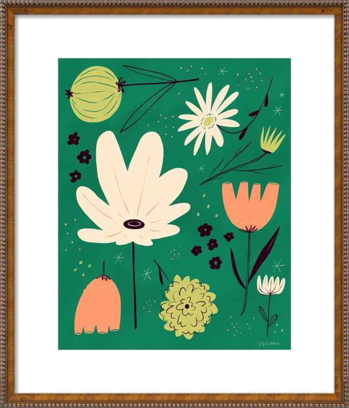 Spring Flowers by Erin Wallace for Artfully Walls