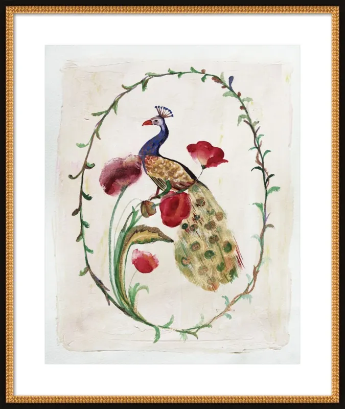 Peacock by Ruti Shaashua for Artfully Walls