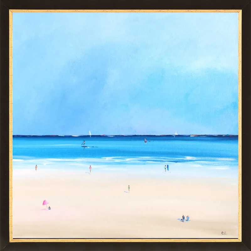 Smooth Ocean Sale by Caroline Chriss  for Artfully Walls