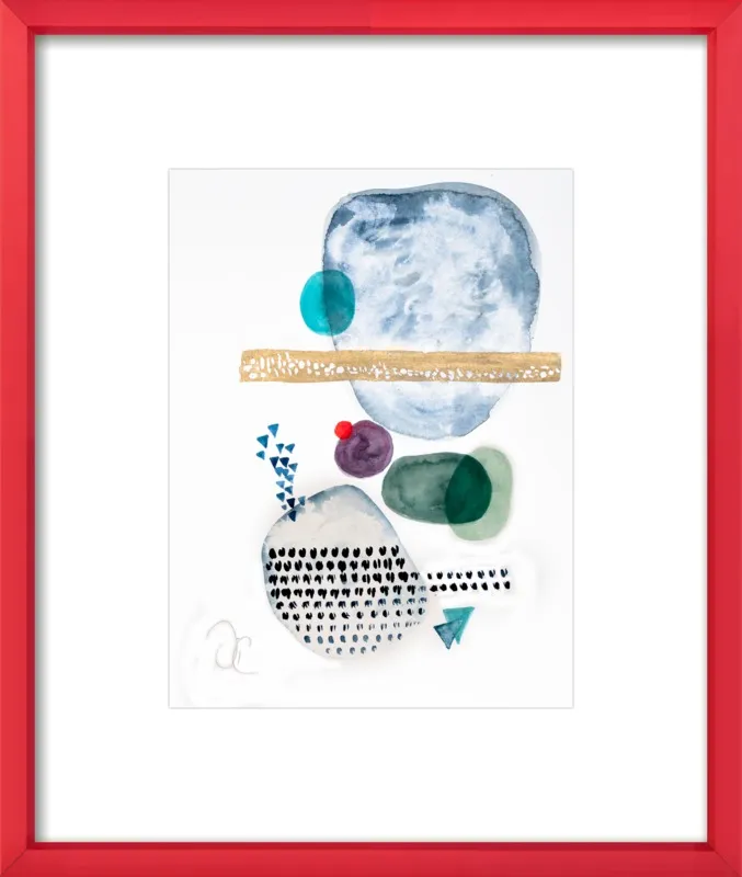 Under the sea by Victoria Gonzalez for Artfully Walls