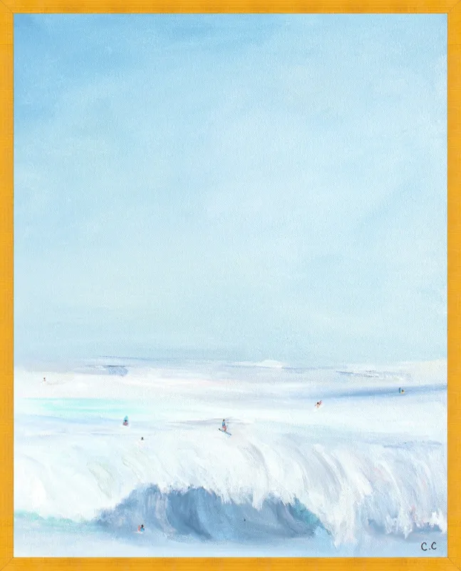 Wave Riders  by Caroline Chriss  for Artfully Walls