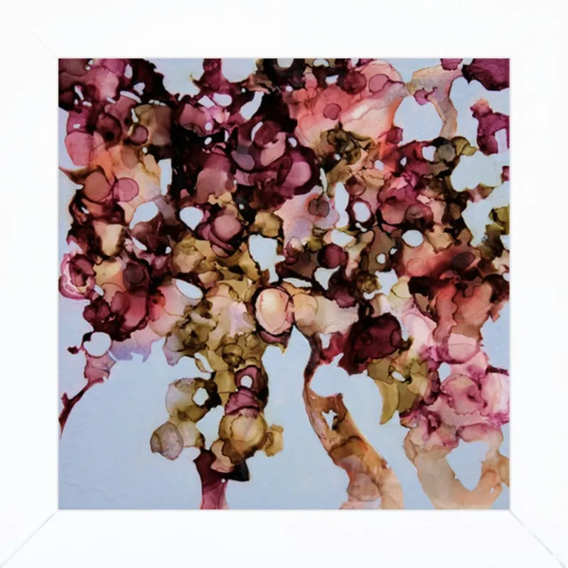 Rain Trees [cool] 3/3 by Andrea Pramuk for Artfully Walls