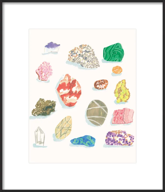Gems by Danielle Kroll for Artfully Walls