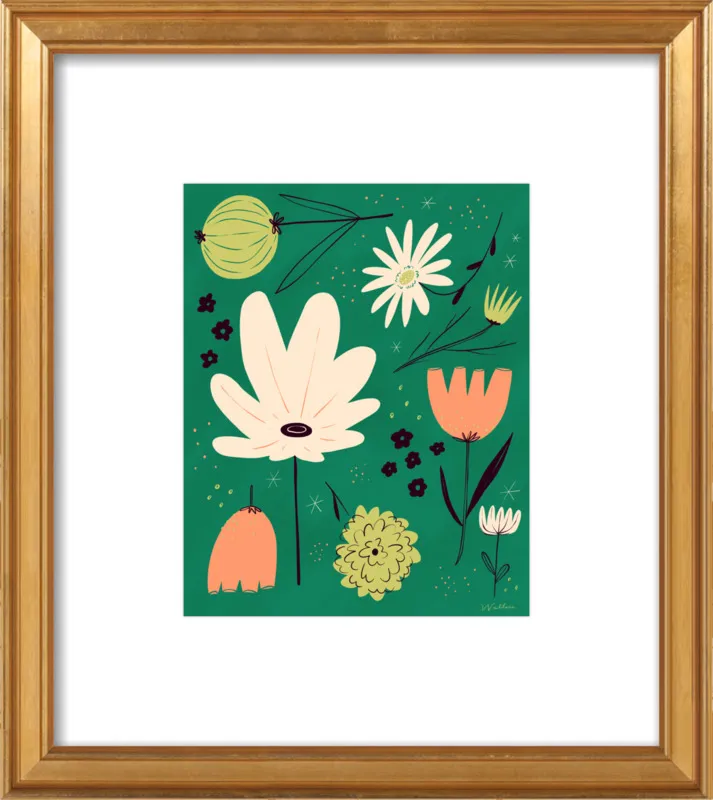 Spring Flowers by Erin Wallace for Artfully Walls