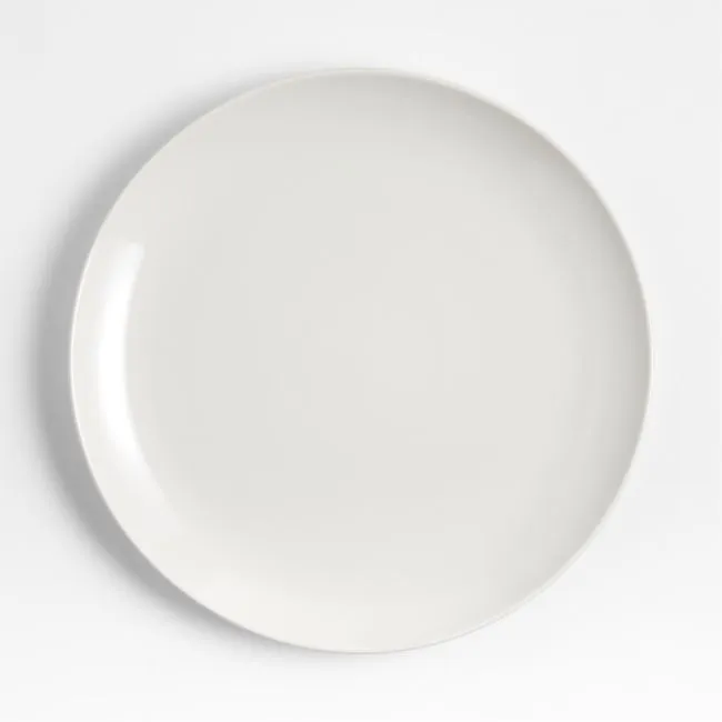 Hudson Natural Stoneware Dinner Plates, Set of 8