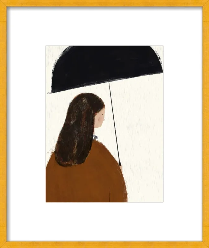 Autumn Girl by Blanca Gómez for Artfully Walls