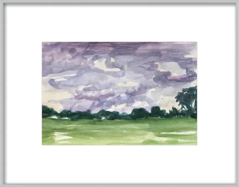 Summer Sky, Late by Megan Williamson for Artfully Walls