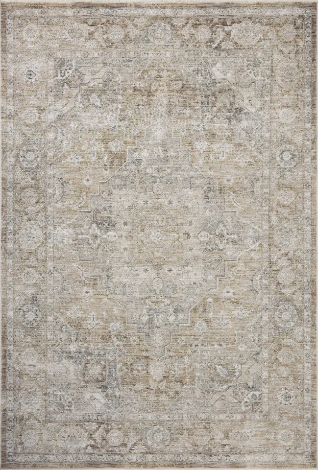 Loloi Tabitha Khaki / Slate 6'-7" x 9'-2"