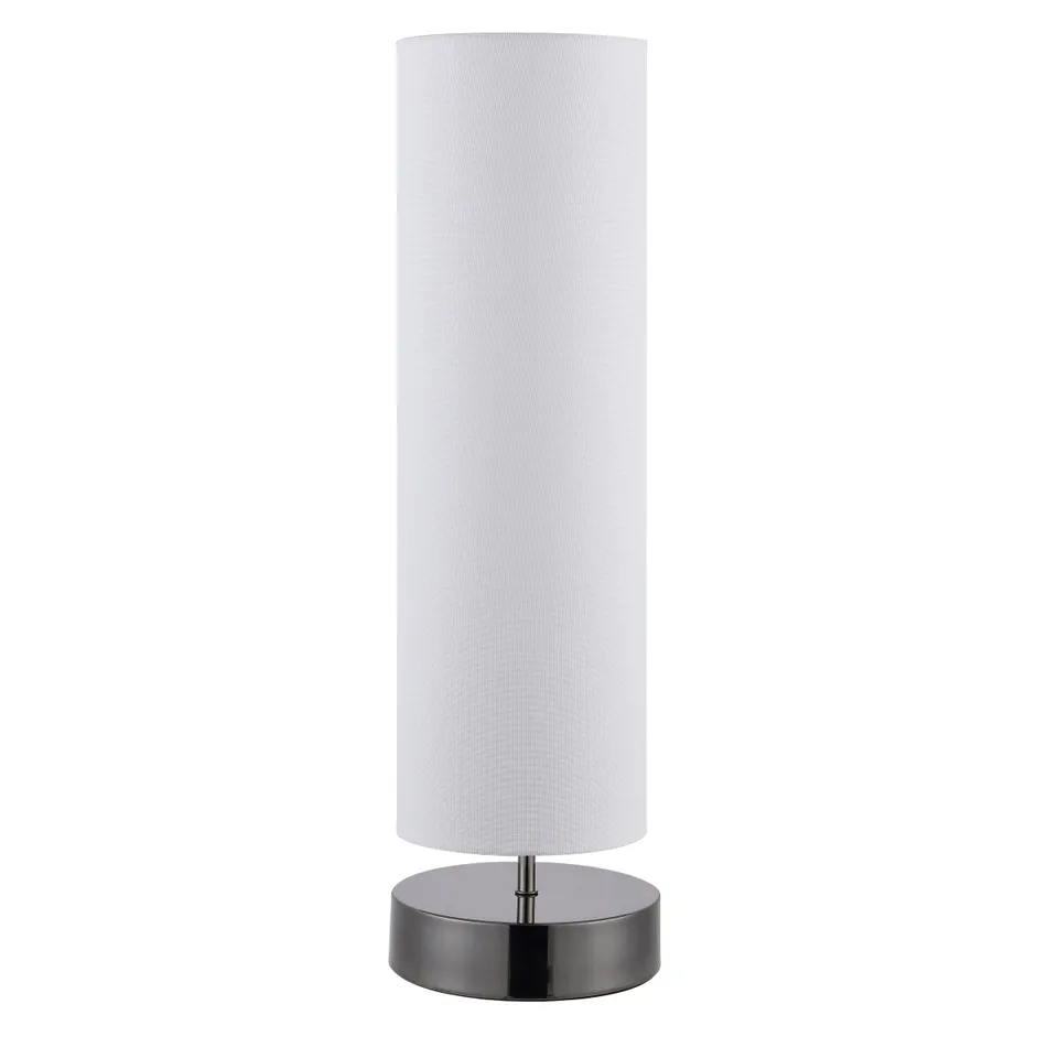 Wick 25.75" Table Lamp - Nickle