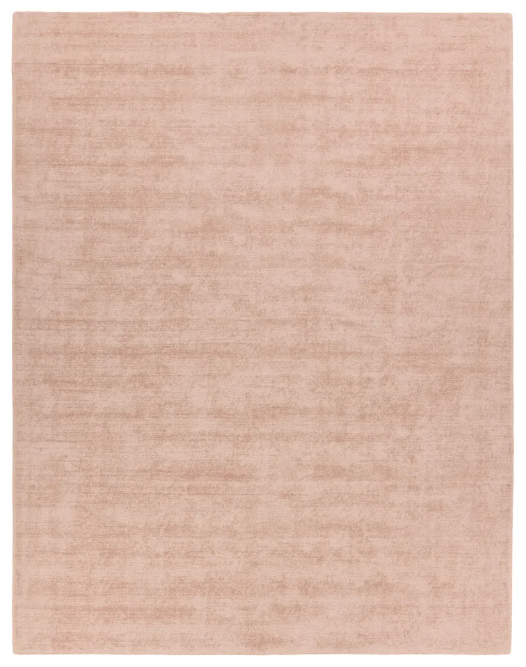 Arcus FTR05 Handmade Solid Pink Area Rug (6'x9')