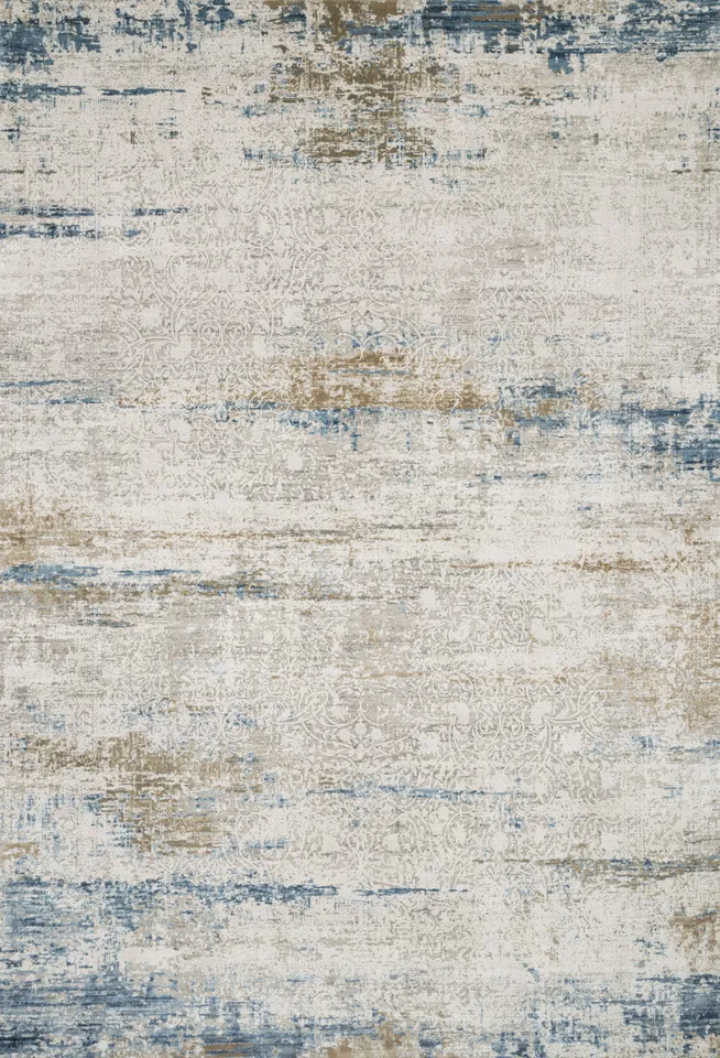 Loloi Sienne Ivory / Azure 2'-7" x 8'-0"