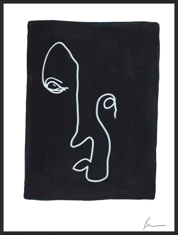 Moonlight by Polly Mann for Artfully Walls