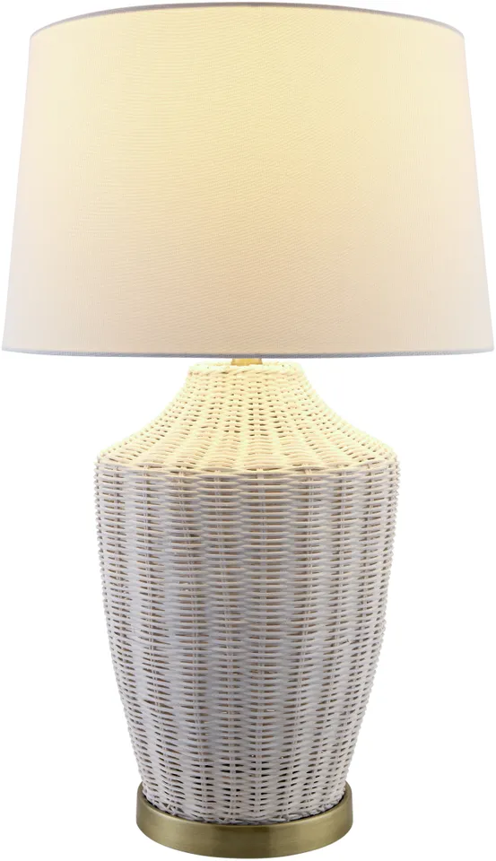 Isola  Natural 28"H x 16"W x 16"D Accent Table Lamp