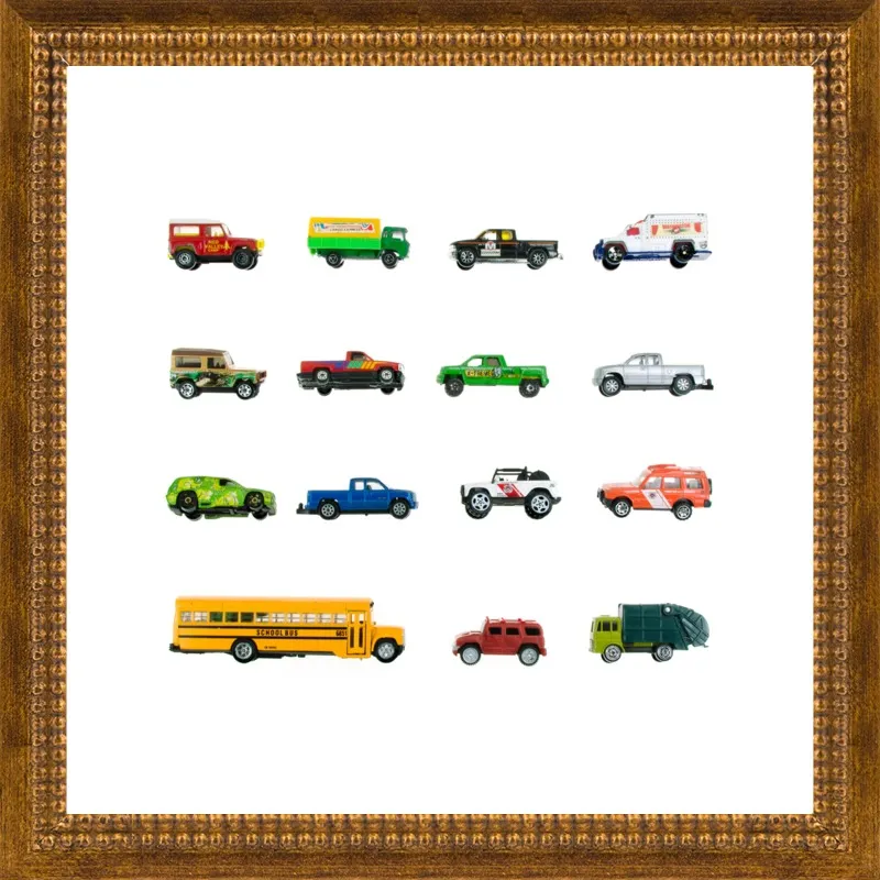 Vintage Toy Trucks by Jennifer Steen Booher for Artfully Walls