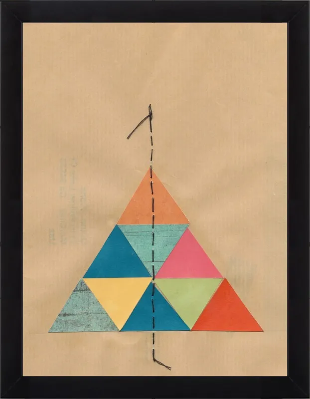 Pyramid Series 1 by Jan Weiss for Artfully Walls