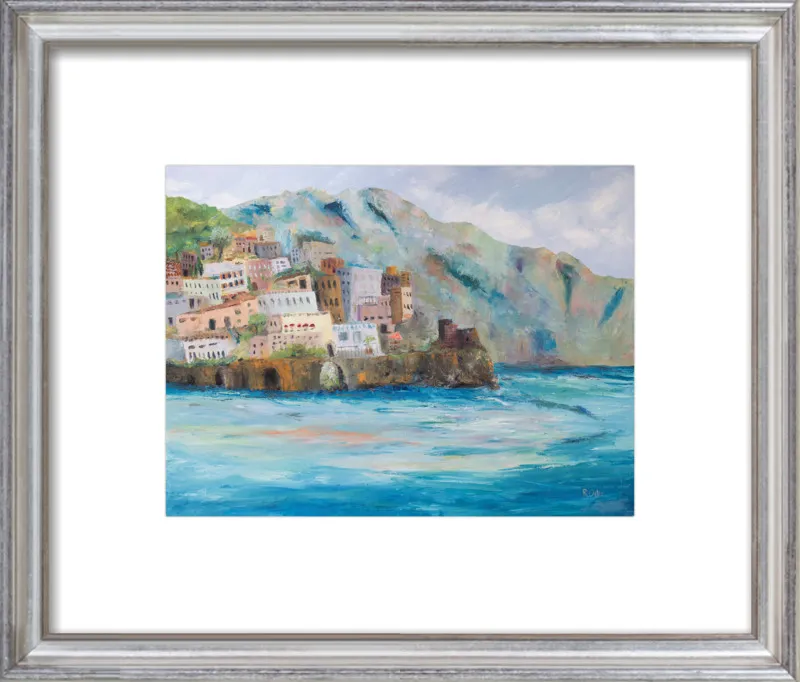 Amalfi Coast by Renee A Ortiz for Artfully Walls