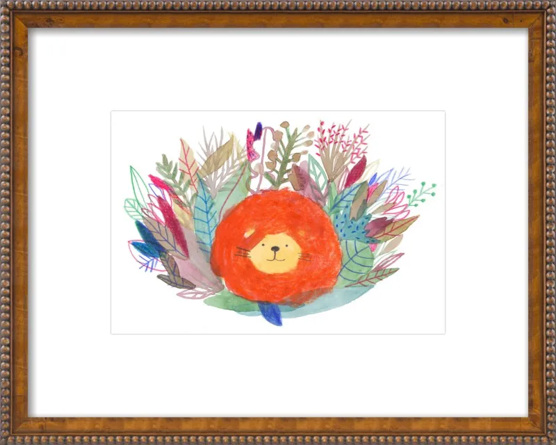 Lion by Marion Barraud for Artfully Walls
