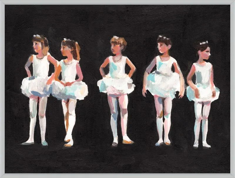 Ballerinas by Tali Yalonetzki for Artfully Walls
