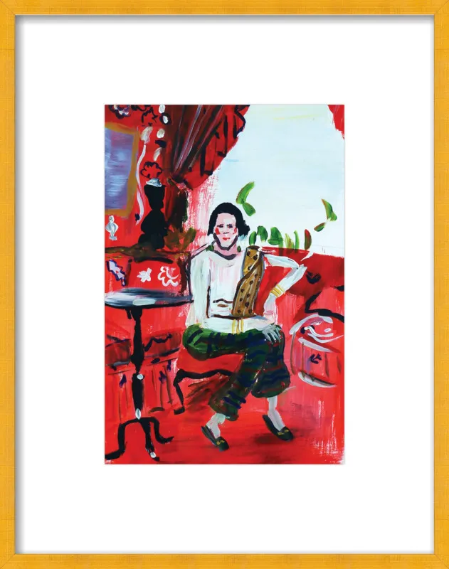Diana Vreeland  by Marine de Quénetain  for Artfully Walls