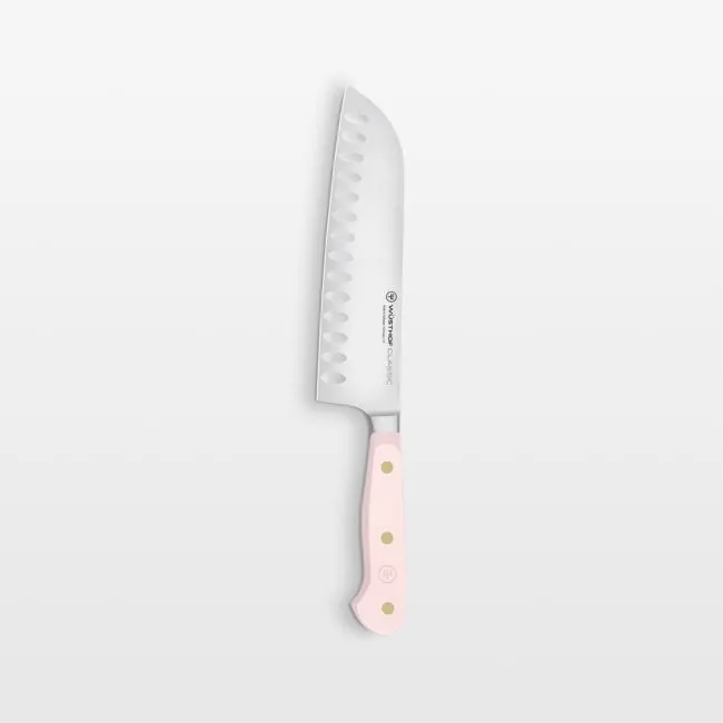 Wusthof Classic Color Pink Himalayan Salt 7" Santoku Knife