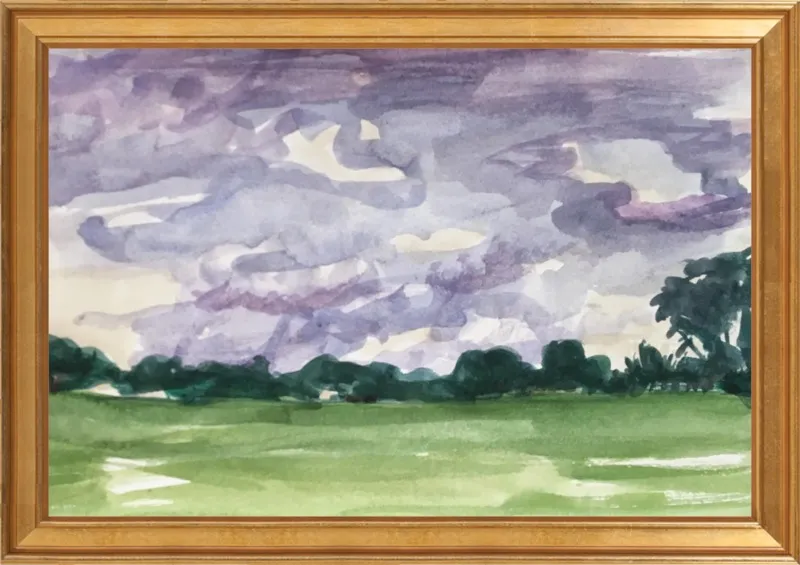 Summer Sky, Late by Megan Williamson for Artfully Walls