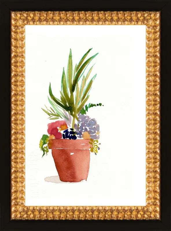 Succulent Garden by Christine Lindstrom for Artfully Walls