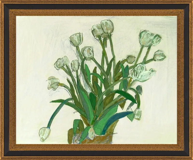 viridiflora tulip by Liz Innvar for Artfully Walls