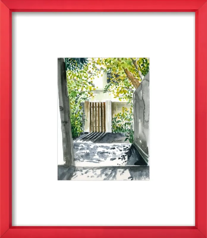 Garden Gate by Miri Eshet for Artfully Walls