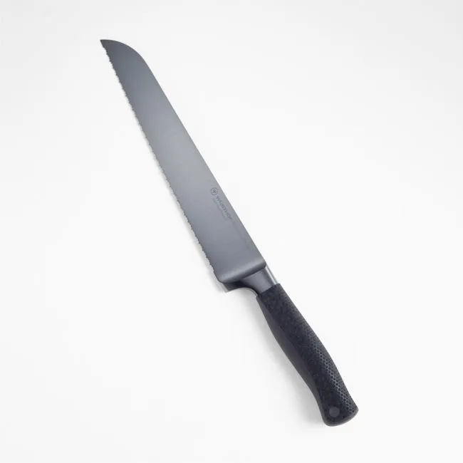 Wusthof ® Performer Black 9" Double-Serrated Bread Knife