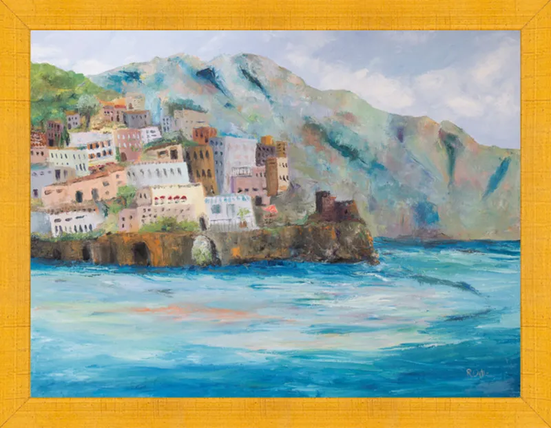 Amalfi Coast by Renee A Ortiz for Artfully Walls