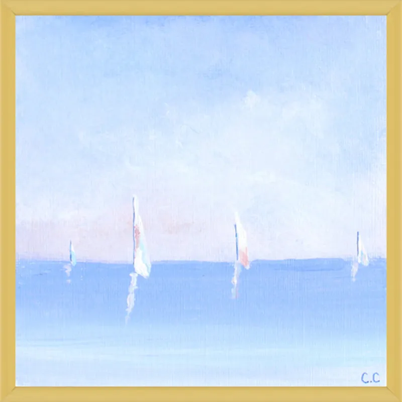 Sail Away with Me by Caroline Chriss  for Artfully Walls