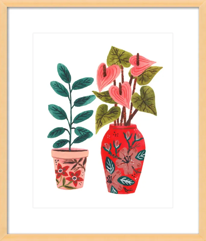 Planter by Ploypisut for Artfully Walls