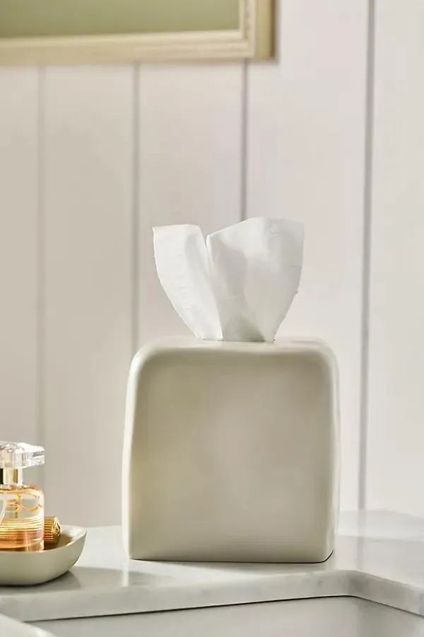 Montecito Textured Tissue Holder