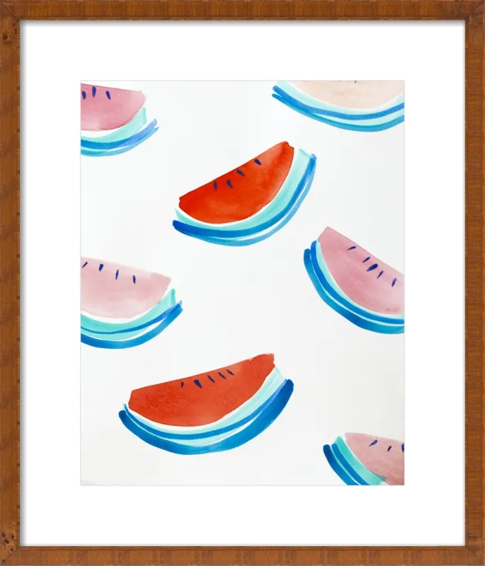 Watermelon by Britt Bass Turner for Artfully Walls