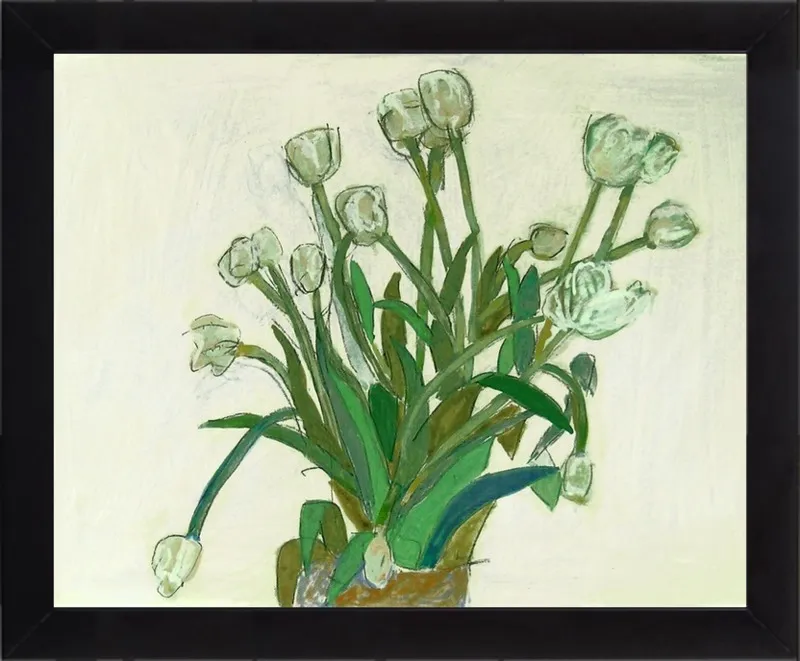 viridiflora tulip by Liz Innvar for Artfully Walls
