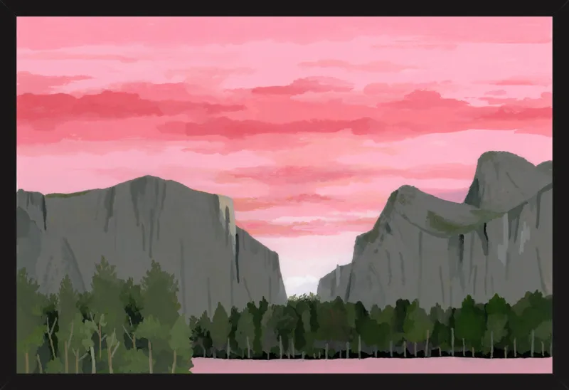 Dawn of Yosemite Park by Hiroyuki Izutsu for Artfully Walls