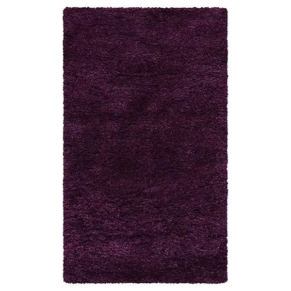 Cozy Shag Solid Bold Area Rug