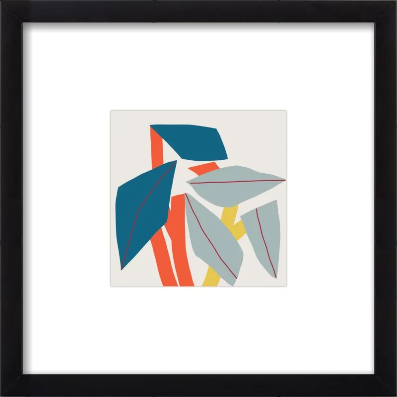 Colourful leaves by Jessica Nielsen for Artfully Walls
