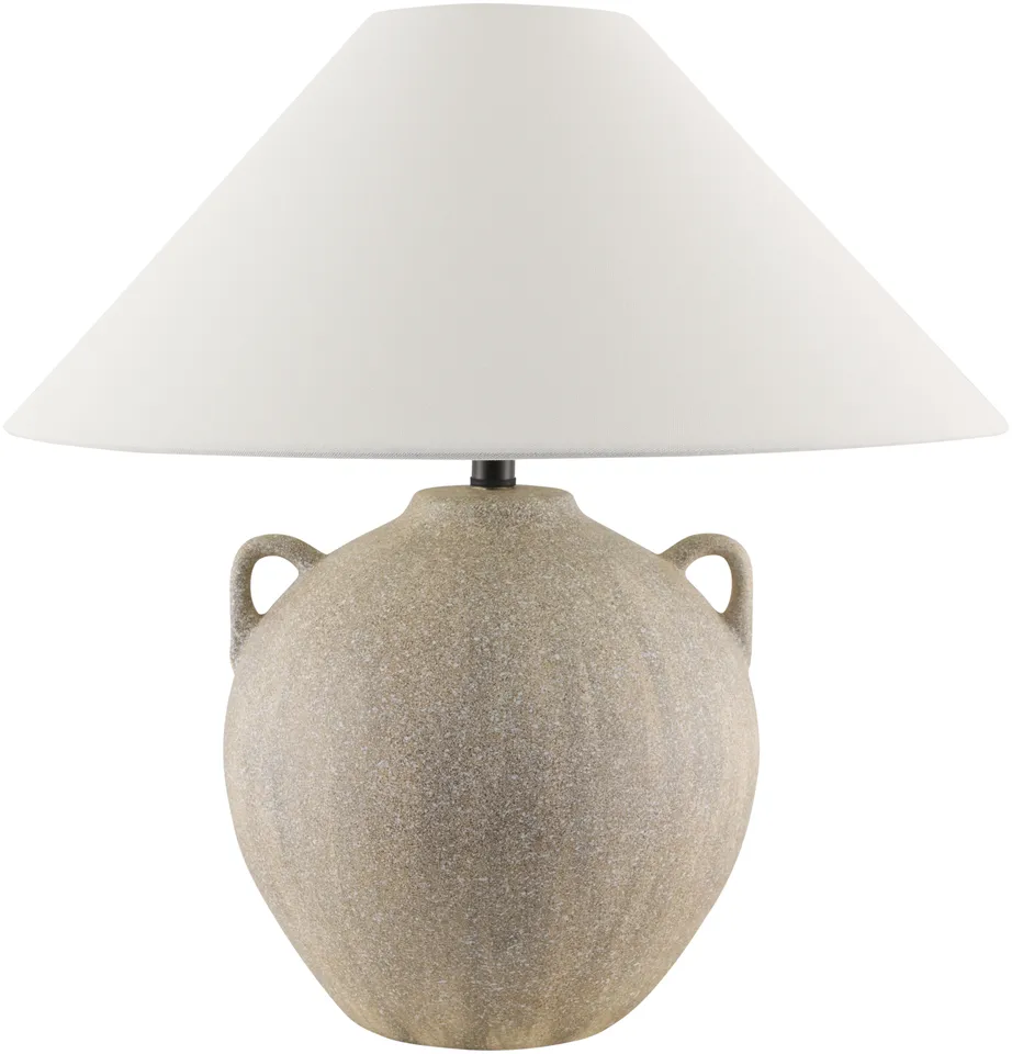 Nivalis  Glazed 22"H x 22"W x 22"D Accent Table Lamp