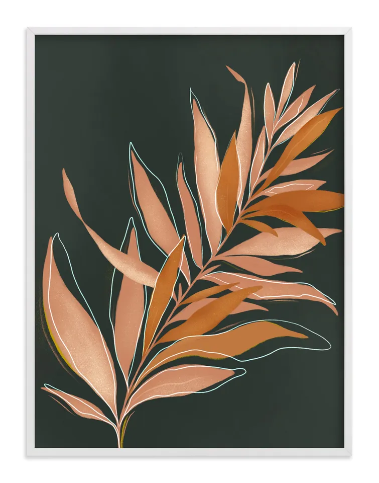 Falling Fern Limited Edition Fine Art Print