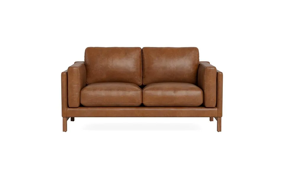 Gaby Leather Loveseat