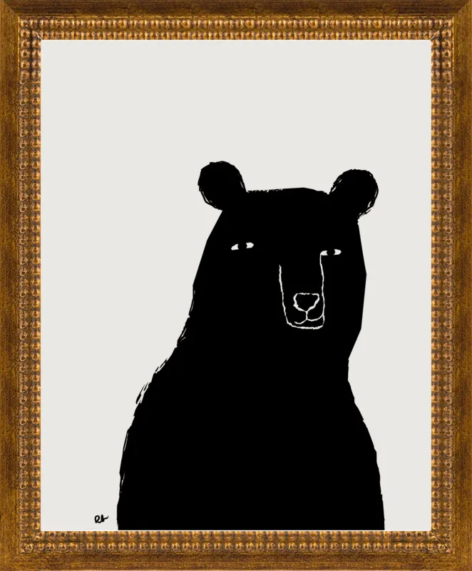 Benson the Bear by Rob Blackard for Artfully Walls