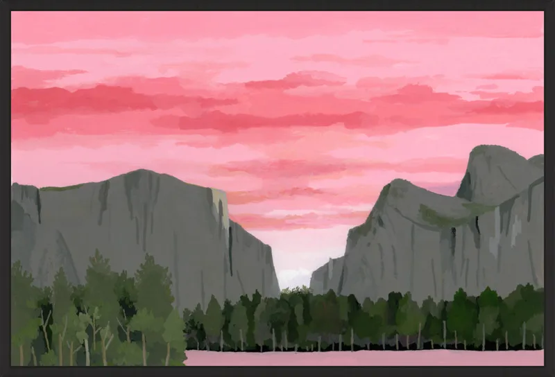 Dawn of Yosemite Park by Hiroyuki Izutsu for Artfully Walls