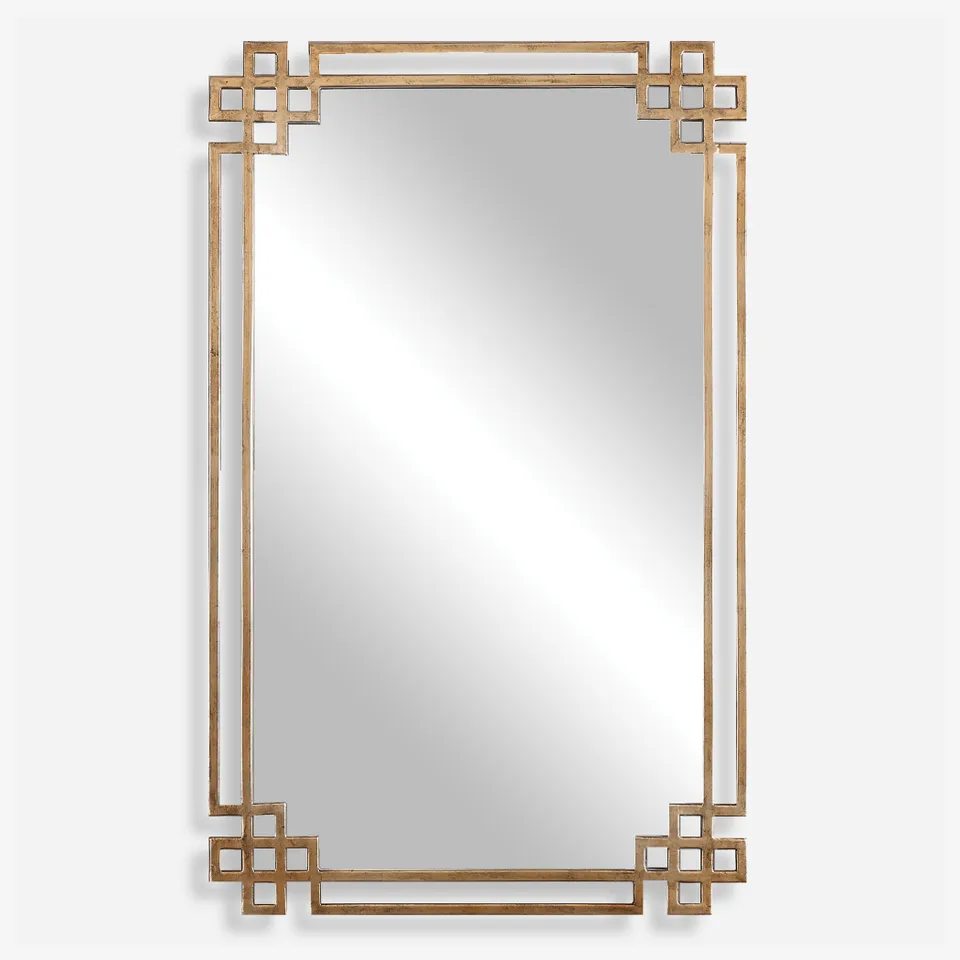 Devoll Antique Gold Mirror
