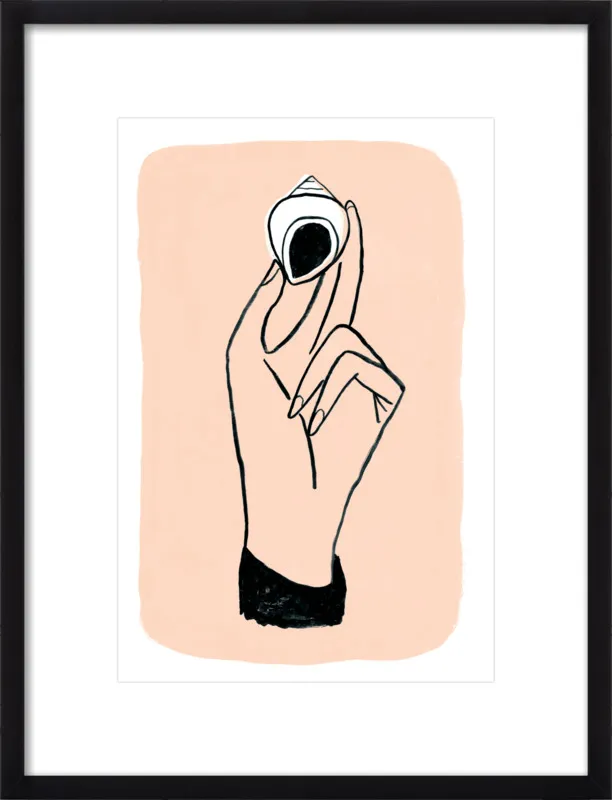 My Hand is My Face by Michael Doyle - Apartment On Belmont for Artfully Walls