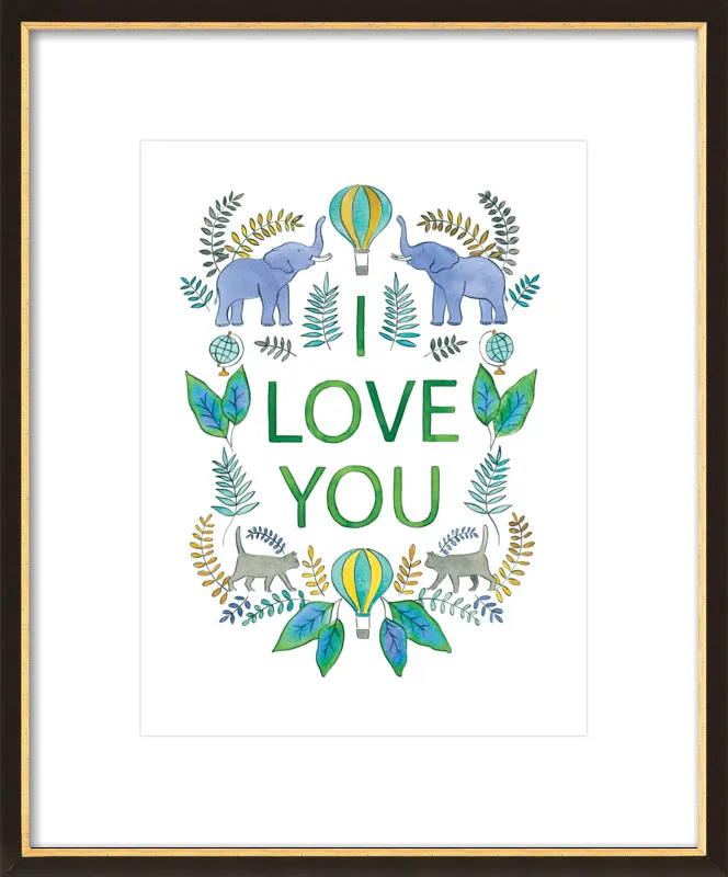 I Love You by Rachel Rogers for Artfully Walls