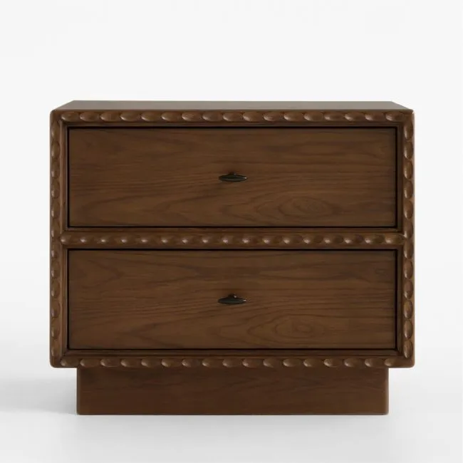 Witney 26" Warm Brown Oak Nightstand