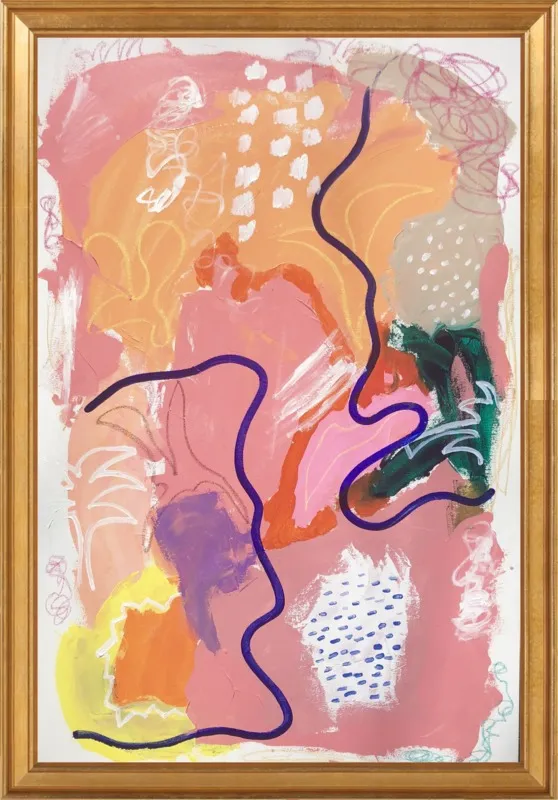 Riot of Color by Virginia Chamlee for Artfully Walls