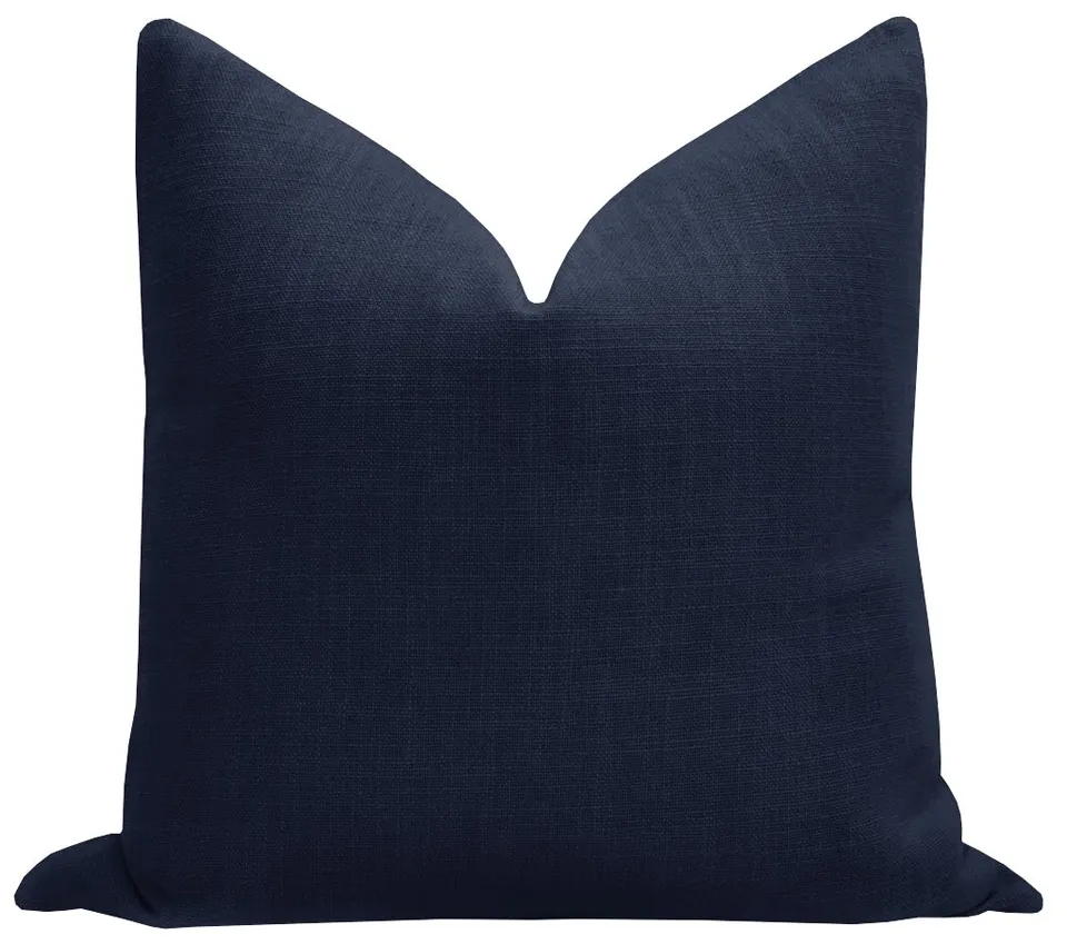 SIGNATURE LINEN // NAVY BLUE - 14" X 36"