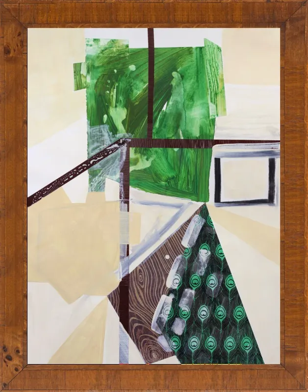 Abstract Study (trail map) by Pamela Staker for Artfully Walls